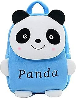 Frantic Kids Velvet School Bag Plush Backpack Baby Girl Preschool Bags Ideal for Baby Boy & Girl Picnic Bags (2-5 Years)