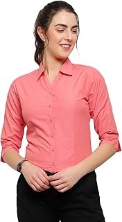 Blue RoninWomen Stylish Western Official Formal Shirts for Women Regular fit Shirts for Women