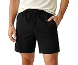 NOBERO Zip Pocket Regular Fit Shorts for Men | Cotton French Terry Fabric |