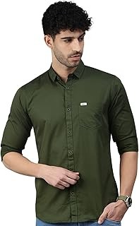 Majestic Man Men Classic Slim Fit Pure Cotton Casual Shirt